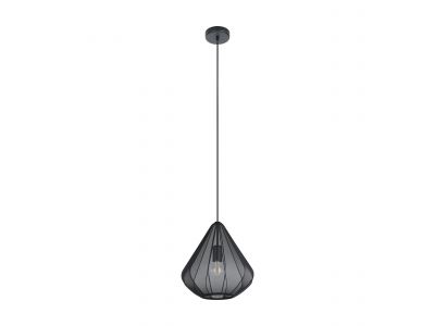 Suspension tissu noir DOLWEN D33,5CM E27 1X40W