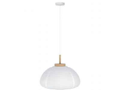 Suspension papier blanc SUMMERHILL d40 cm E27 1X40W