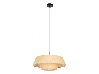 Suspension raphia naturel MARFORD E27 1X60W