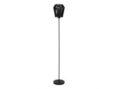 Lampadaire métal noir PERSLEY E27 1X60W