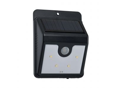 Applique extérieure plastique noir Z_SOLAR LED INT 4X0,1W