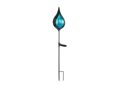 Objet lumineux extérieur métal bleu/noir Z_SOLAR LED INT 1X0,06W