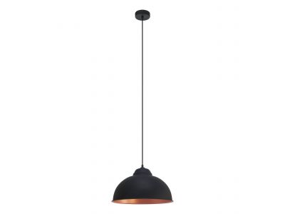 Suspension TRURO 2 Métal noir Ø37cm