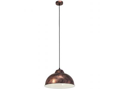 Suspension métal cuivre TRURO 2 E27 1X60W