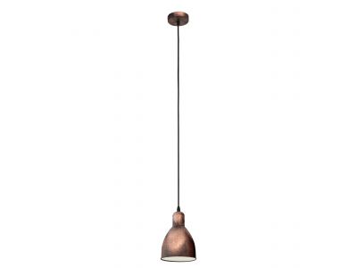 Suspension métal cuivre PRIDDY 1 E27 1X40W