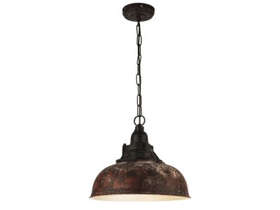 Suspension métal marron GRANTHAM 1 E27 1X60W