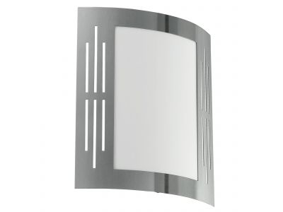 Applique extérieure métal gris CITY 1 E27 1X60W