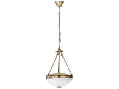 Suspension métal bronze SAVOY E27 2X60W