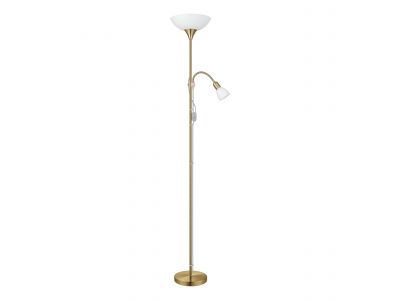 Lampadaire métal bronze UP 2 E27 1X60W