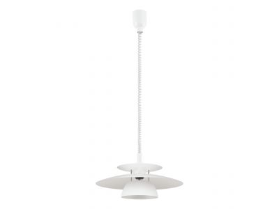 Suspension métal blanc BRENDA E27 1X60W