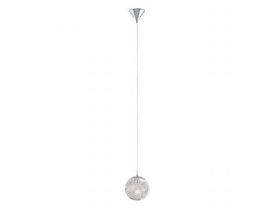 Suspension verre trspt LUBERIO E27 1X60W