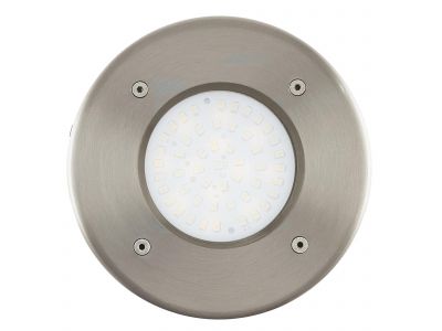 Spot à encastrer extérieur métal nickel LAMEDO D10 LED INT 1X2,5W