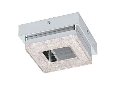 Plafonnier métal argenté FRADELO LED INT 1X3,2W