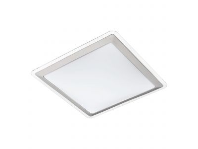 Plafonnier plastique blanc COMPETA 1 LED INT 1X21W