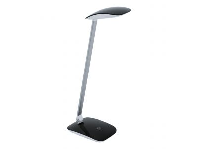 Lampe de bureau plastique noir CAJERO LED INT 4,8W