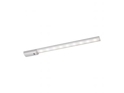 Plafonnier métal argenté TEYA LED INT 1X10W