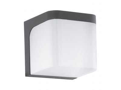 Applique extérieure métal anthracite JORBA LED INT 1X4,9W