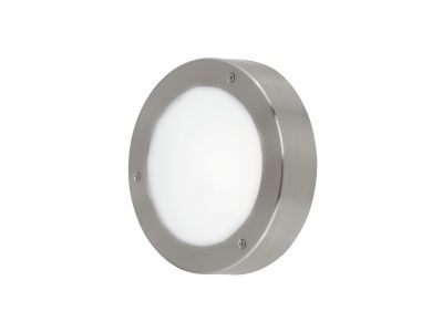 Applique extérieure métal argenté VENTO 2 LED INT 1X5,4W