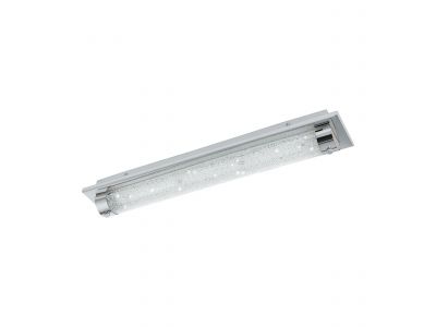 Plafonnier métal argenté TOLORICO LED INT 1X20,5W