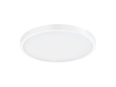 Plafonnier plastique blanc FUEVA 1 D40CM LED INT 1X22,3W