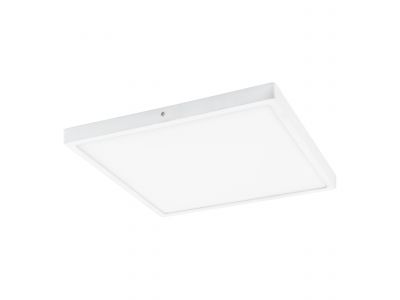 Plafonnier plastique blanc FUEVA 1 Carré 40X40CM LED INT 1X22W