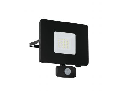 Projecteur extérieur en métal noir FAEDO 3 LED INT 31W