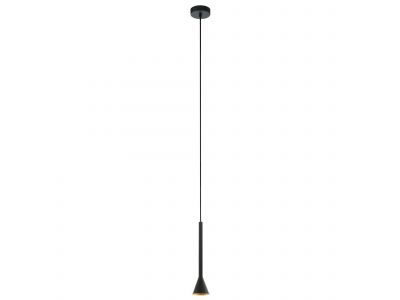 Suspension métal noir CORTADERAS GU10 1X4,8W