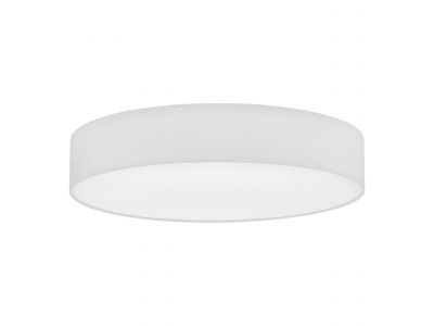 Plafonnier tissu blanc PASTERI D76CM E27 5X25W