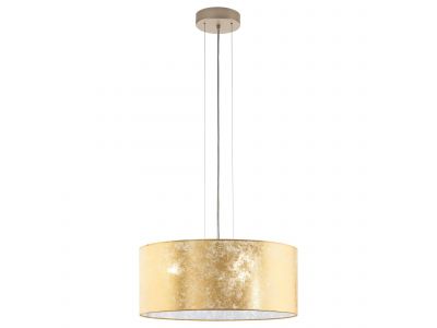 Suspension métal doré VISERBELLA E27 3X60W