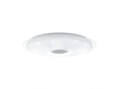 Plafonnier plastique blanc LANCIANO LED INT 4X36W