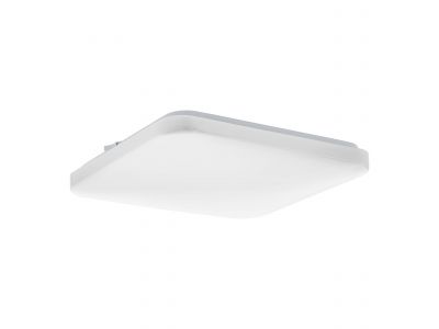 Plafonnier plastique blanc FRANIA Carré 33X33CM LED INT 14,6W