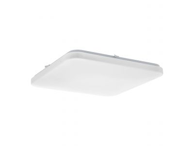 Plafonnier plastique blanc FRANIA Carré 43X43CM LED INT 6X5,5W