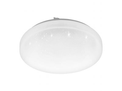 Plafonnier plastique blanc FRANIA-S D28CM LED INT 3X10W