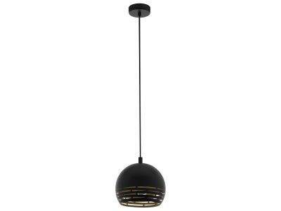 Suspension métal noir CAMASTRA E27 1X40W