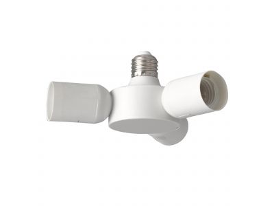 Pièces détachées plastique blanc RUEDA E27 3X20W