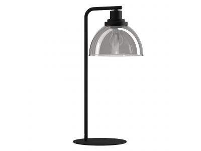 Lampe de table verre noir BELESER E27 1X60W