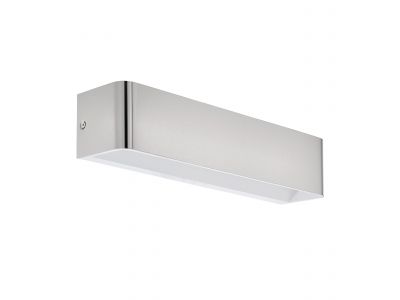 Applique murale métal argenté SANIA 4 LED INT 4X12W