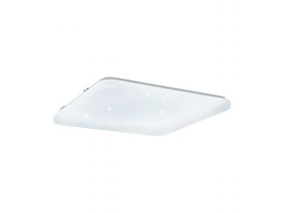 Plafonnier plastique blanc FRANIA-S 53X53CM LED INT 1X50W