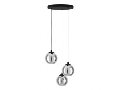 Suspension métal blanc ARISCANI Cascade 3 E27 3X40W