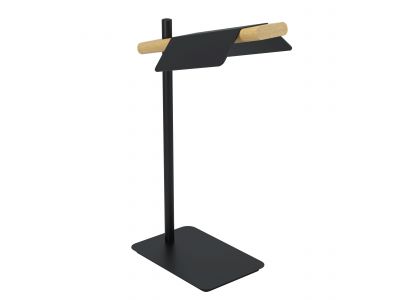 Lampe de table métal noir ERMUA LED INT 3X4,5W