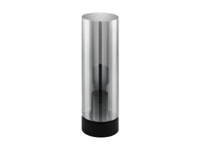 Lampe de table verre noir DAMASCO 1 E27 1X60W