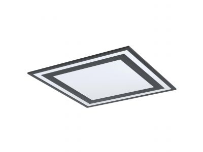 Plafonnier métal noir SAVATARILA LED INT 1X32,5W