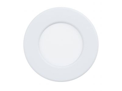 Spot à encastrer plastique blanc FUEVA 5 D8,6CM 1 LED INT 1X2,7W