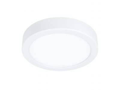 Plafonnier plastique blanc FUEVA 5 D16CM LED INT 1X11W