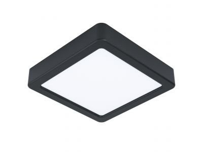 Plafonnier plastique noir FUEVA 5 LED INT 5X11W