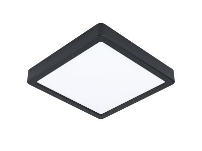 Plafonnier plastique noir FUEVA 5 LED INT 5X17W