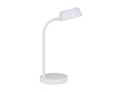 Lampe de bureau plastique blanc CABALES LED INT 1X4,6W