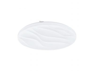 Plafonnier plastique blanc BENARIBA LED INT 1X22W