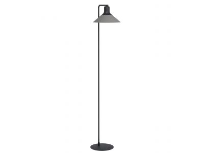 Lampadaire métal gris ABREOSA E27 1X28W