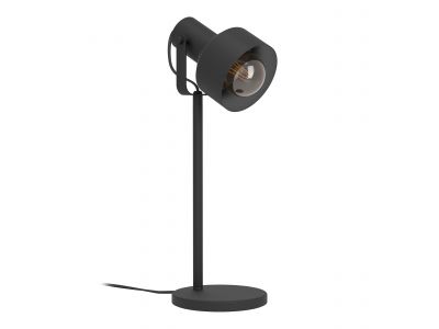 Lampe de table métal noir CASIBARE E27 1X28W